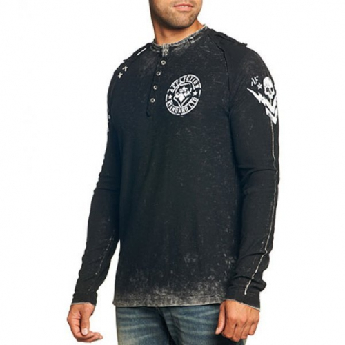 Кофта Affliction Radar Henley купити